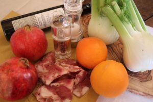 Sopressata salad: ingredients