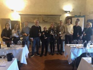 Gabriele Gorelli MW con i produttori di DOC Orcia a San Giovanni d'Asso - 2019
