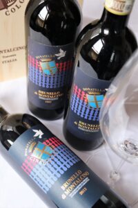 Offerta Brunello di Montalcino annate 5 stelle: 1997, 2007, 2012 e calici Riedel