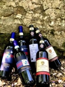 Rosso e Brunello di Montalcino della cantina Casato Prime Donne - Donatella Cinelli Colombini e Chianti Classico della cantina Terreno - Sofia Ruhne