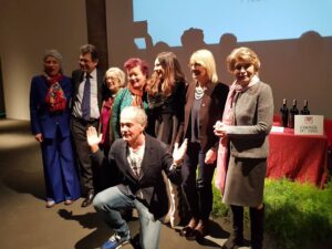 Firenze-Palazzo-Vecchio-Donne-del-Vino-in-preparazione-del-G20