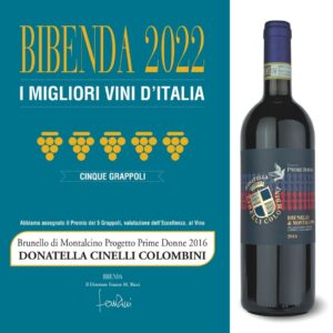 BIBENDA-2022-Brunello-Prime-Donne-2016-Donatella-Cinelli-Colombini