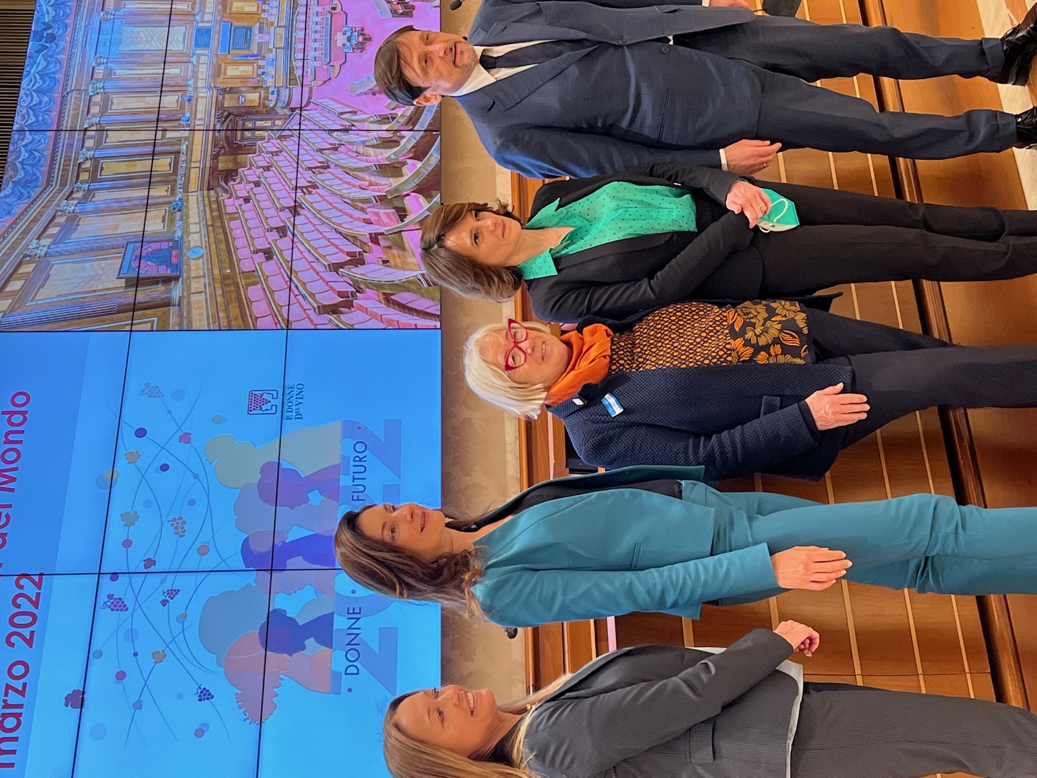 Manuela-Zennaro-Laura-Donadoni-Donatella-CinelliColombini-Elena-Bonettti-Dario-Stefano- Senato-della-Repubblica-presentazione-corsi-prevenzione-del-sessismo