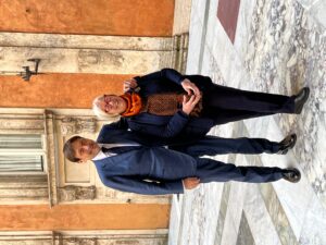 Senatore-Dario-Stefàno-Donatella-CinelliColombini-i-progetti-delle-Donne-del-vino-al-Senato-della-Repubblica