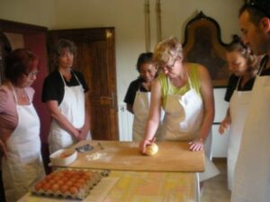 Farmhouse in Tuscany - cooking class at Fattoria del Colle