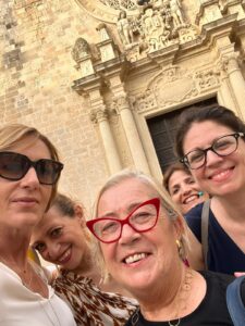 Otranto-Cattedrale-Donatella-Cinelli-Colombini-con-Marianna-Cardone-e-Renata-Garofano