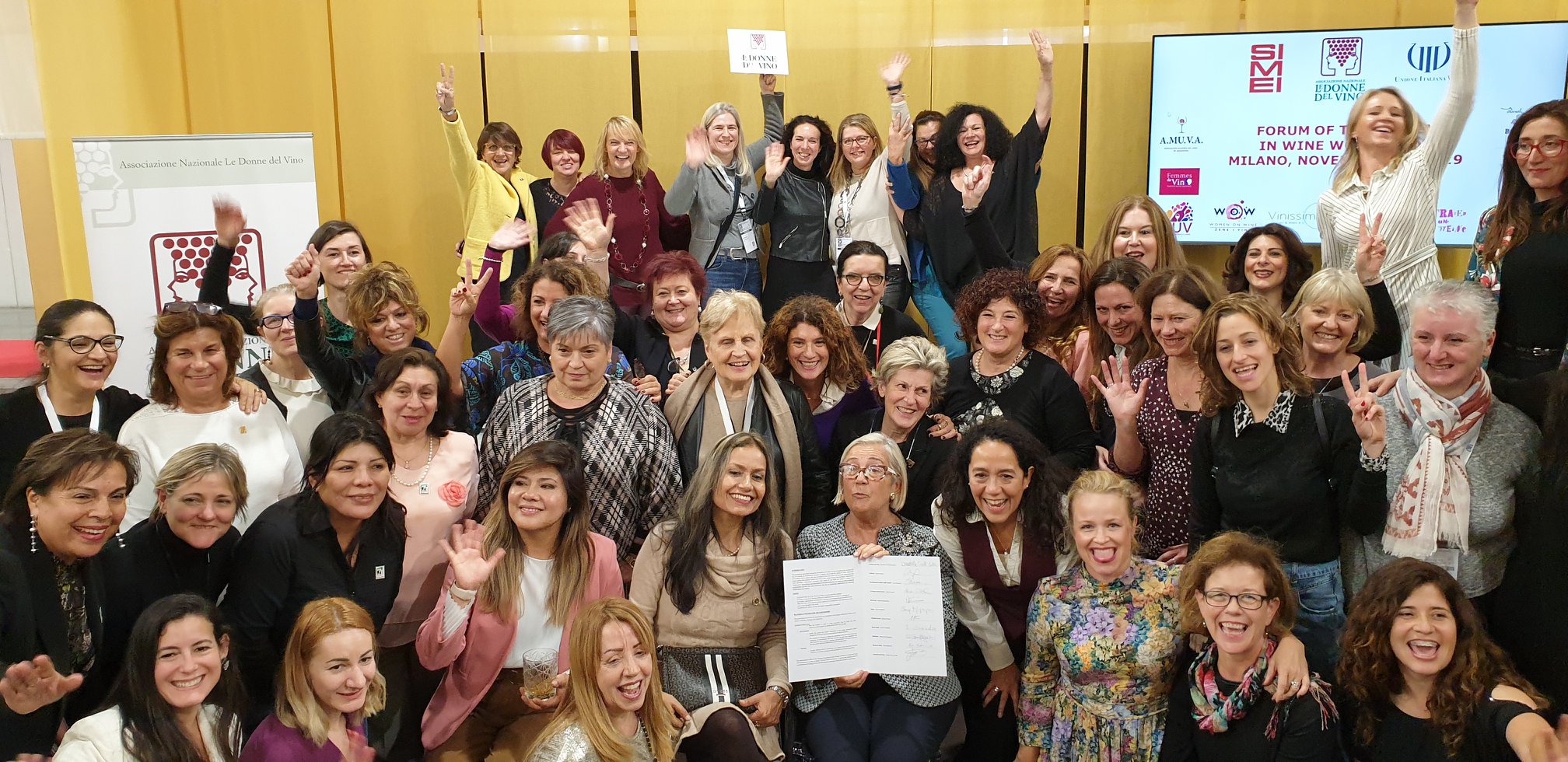 Donne del vino di 11 nazioni del mondo