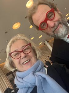Matter of Taste Zurismo 2023 Alessandro Regoli di Wine News con Donatella Cinelli Colombini
