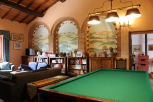 sala del biliardo fattoria del Colle