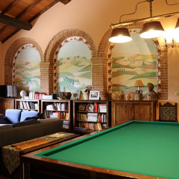 sala del biliardo fattoria del Colle