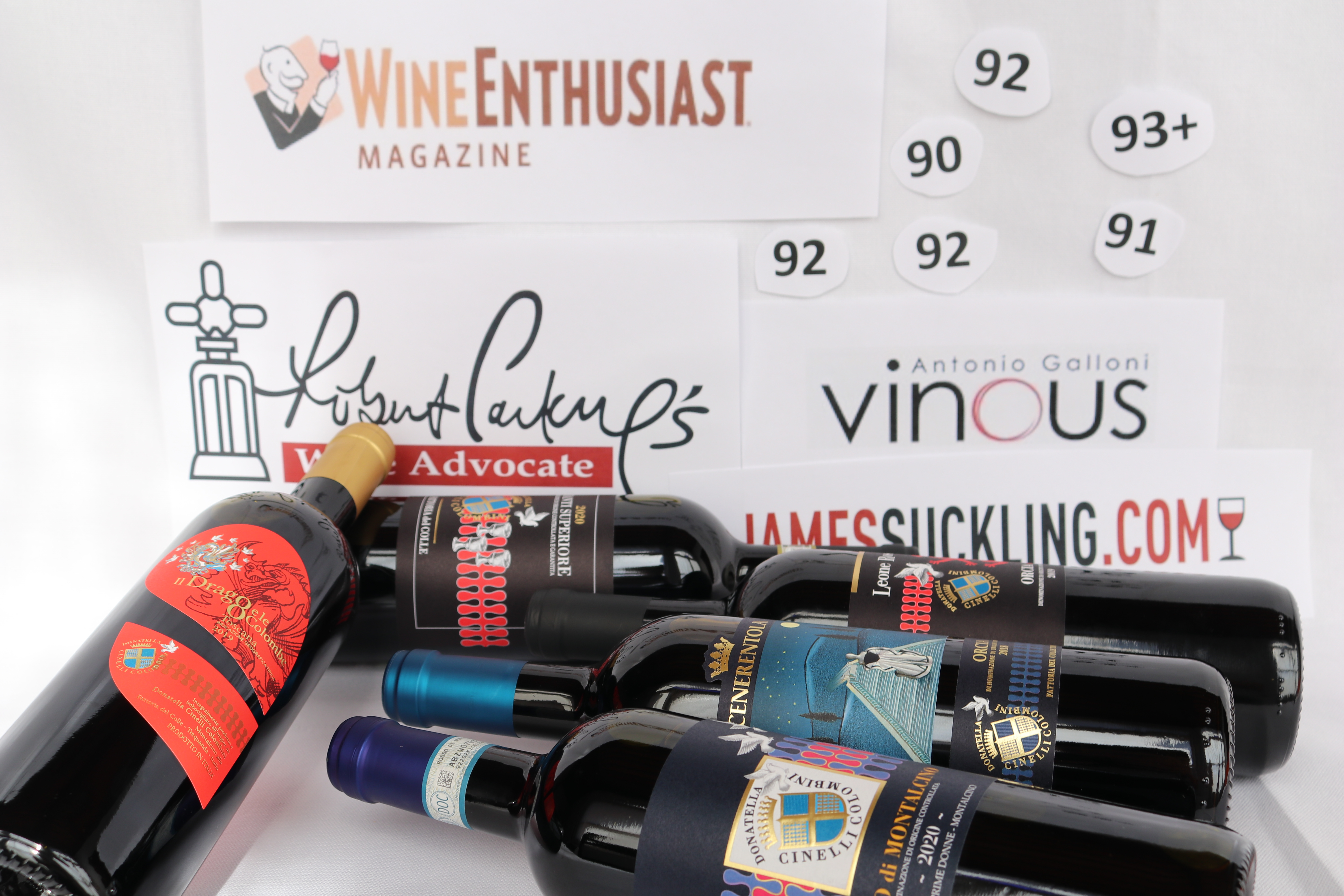 I vini premiati di Donatella Cinelli Colombini