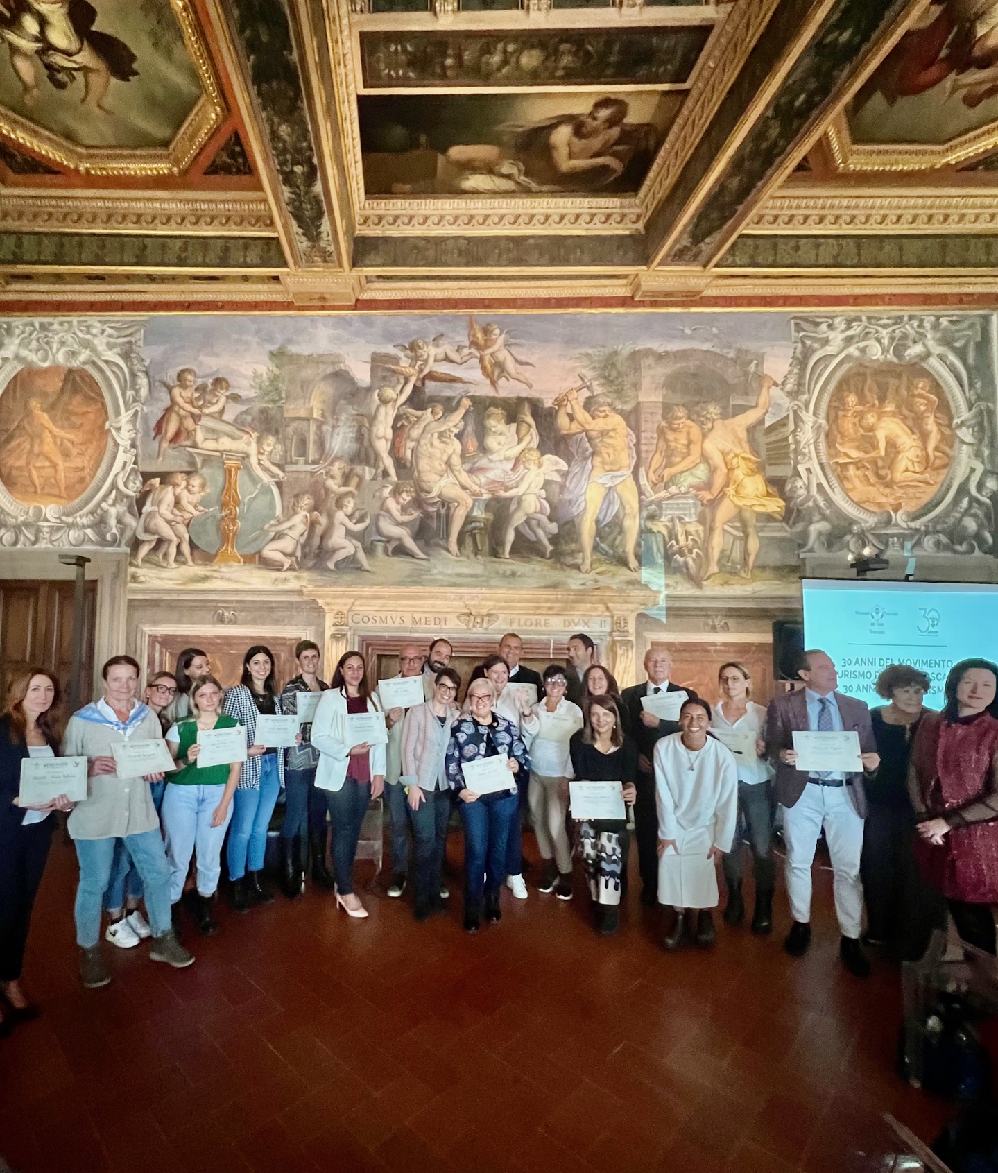 Le migliori cantine turistiche Toscane premiate dalla Vicepresidente regionale Saccardi Palazzo Vecchio