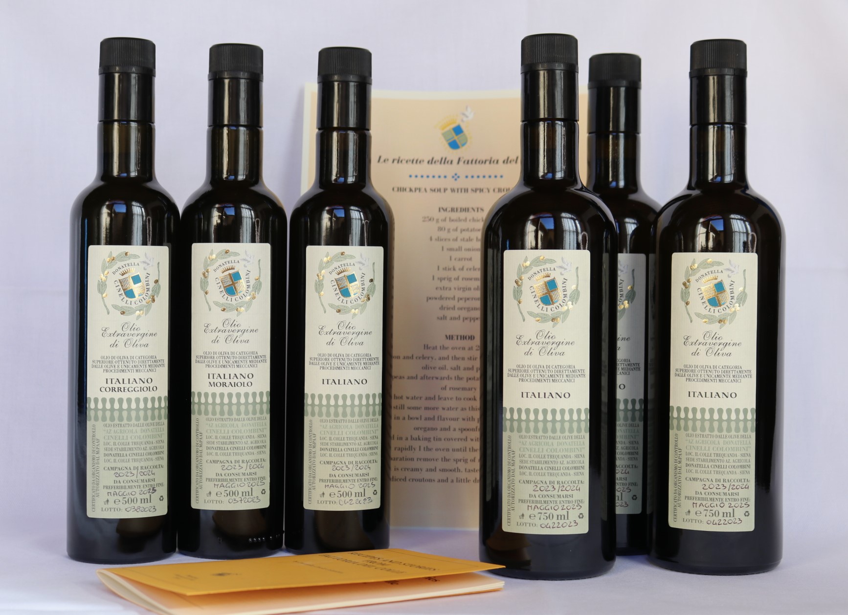 Offerta: dalla Toscana 6 bottiglie di olio extra-vergine di oliva Bio