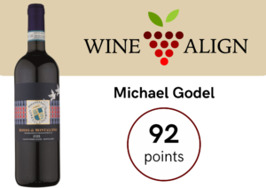 Rosso di Montalcino 2021 - Michael Godel score