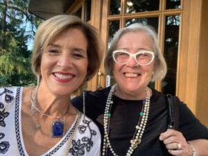 Donatella Cinelli Colombini e Suzanne Branciforte