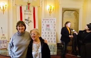Stefania Saccardi Vicepresidente Regione Toscana Donatella Cinelli Colombini Delegata Donne del Vino Carlos Dos Santos Amorim Cork Italia