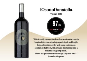 IoSonoDonatella 2016 - 97/100 by James Suckling