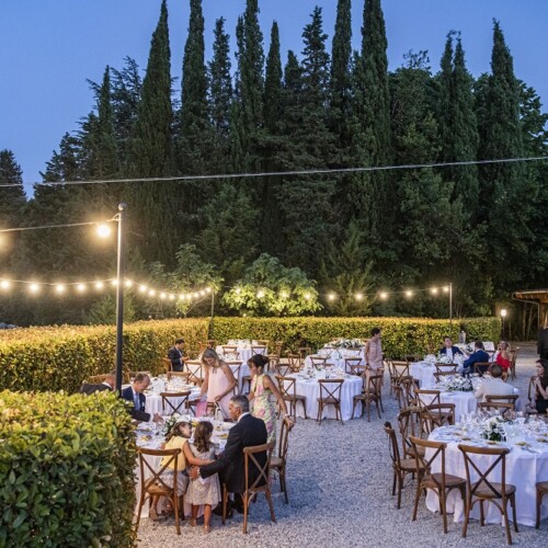 dinner at the terrace