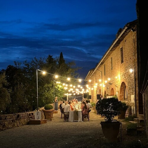 wedding by night
