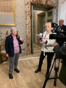 Donatella Cinelli Colombini alla presentazione del libro Enoturismo 4.0