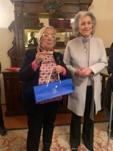 Donatella Cinelli Colombini con Giovanna Ferragamo Gentile
