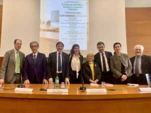 Riccardo Cotarella, Dario Stefano. Daniela Santanché, Donatella Cienlli Colombini all'Università Lumsa