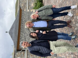 Pietro Ratti - Rossana Gaja - Dr Looser e Donatella Cinelli Colombini nel territorio della Mosella