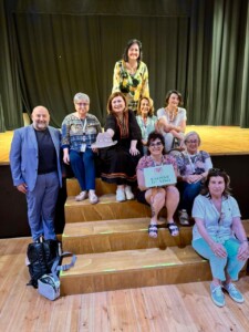 Assessore Antonini con le Donne del Vino