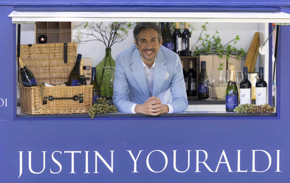 Aldi wine at The Royal International Horse Show.
