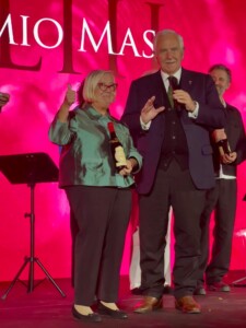 Premio Masi 2024 Donatella Cinelli Colombini con Federico Castellucci