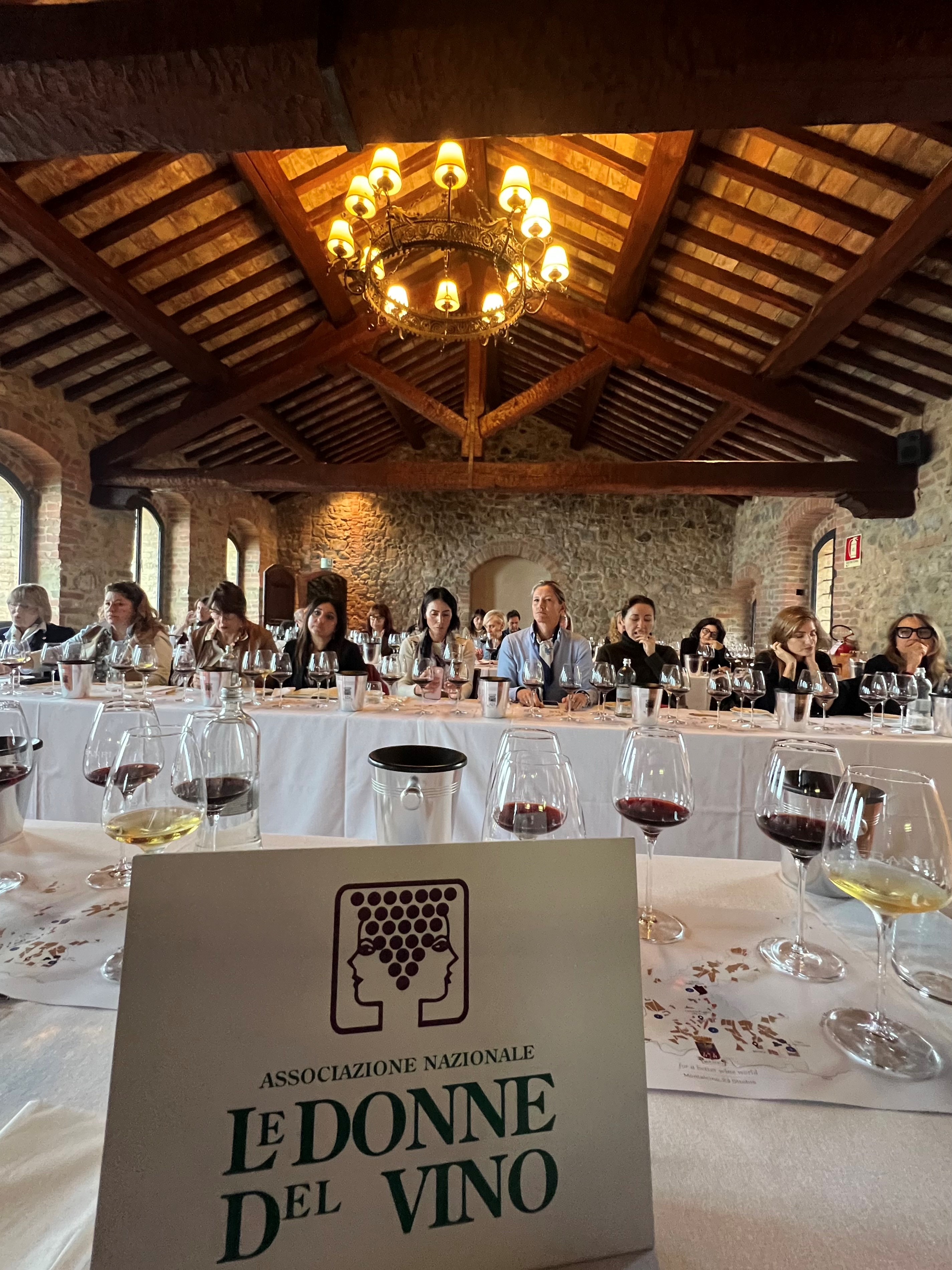 Donne del Vino a Montalcino degustazione Banfi