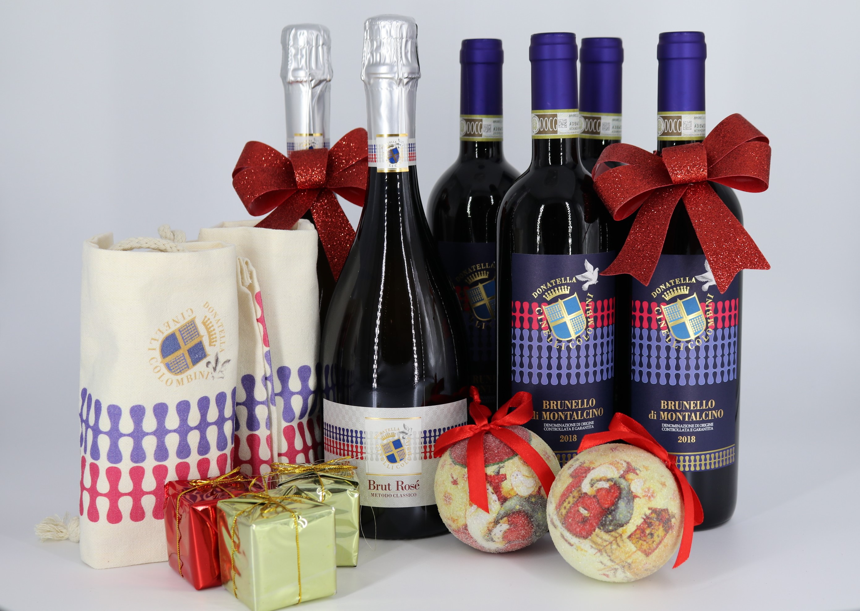 Vini per le festività e per i regali di Natale