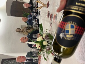 Brunello riserva 2018 alla degustazione del Merano Wine Festival con Marco Scartezzini di Liber, Oscar Farinetti e Natale Calliprari