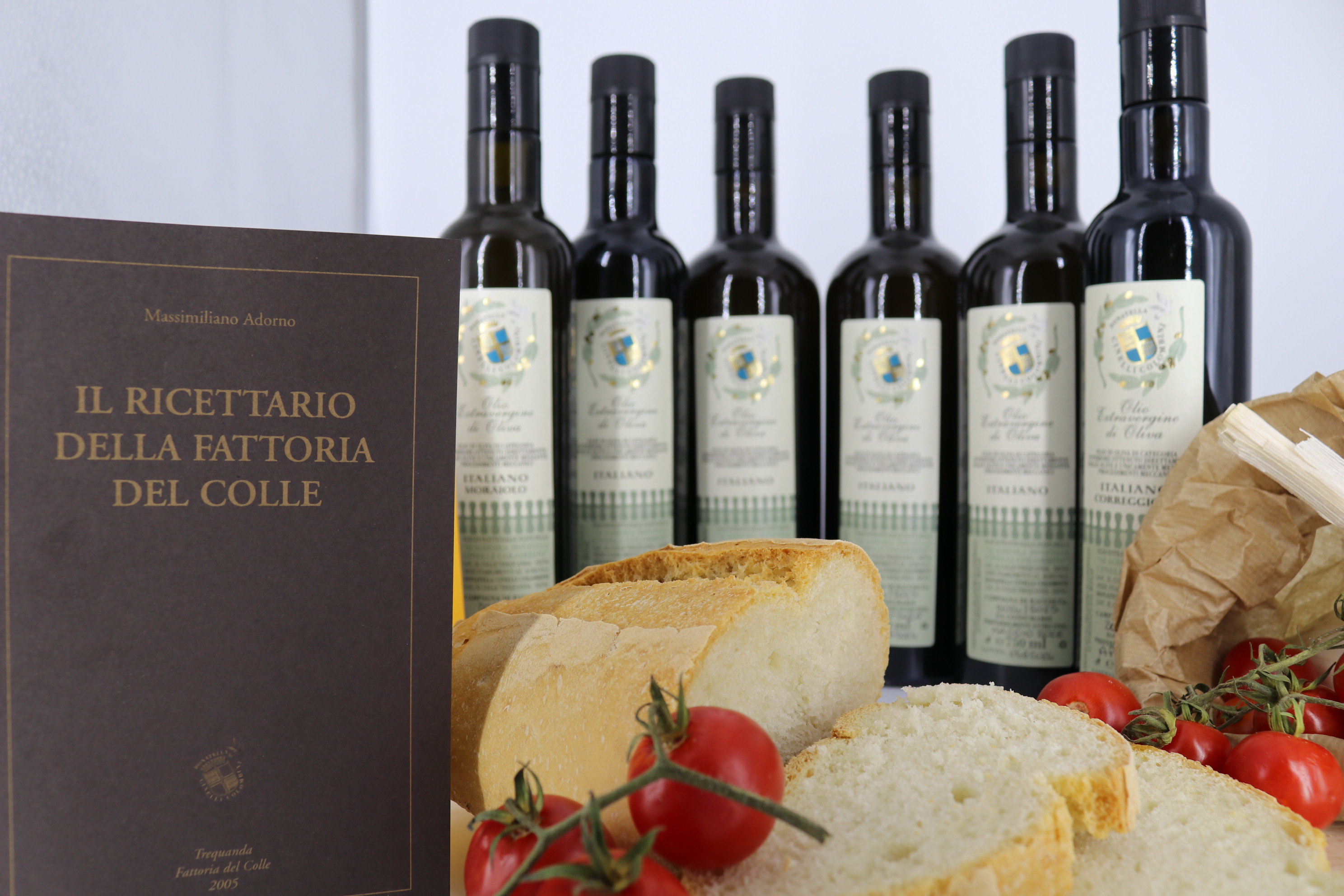 Nuova offerta speciale con Olio evo della Fattoria del Colle e ricettario