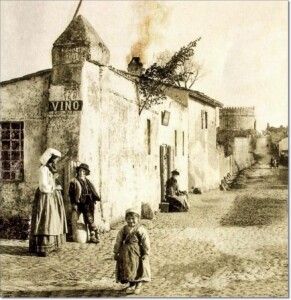 Antiche osterie romane in cui venive usato il quartino