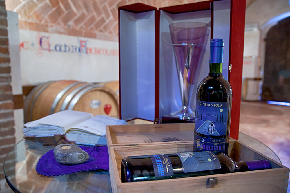 il negozio della cantina turistica Fattoria del Colle Toscana