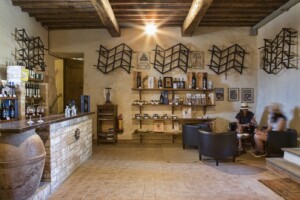 zona di ingresso della cantina-Casato Prime Donne Montalcino 