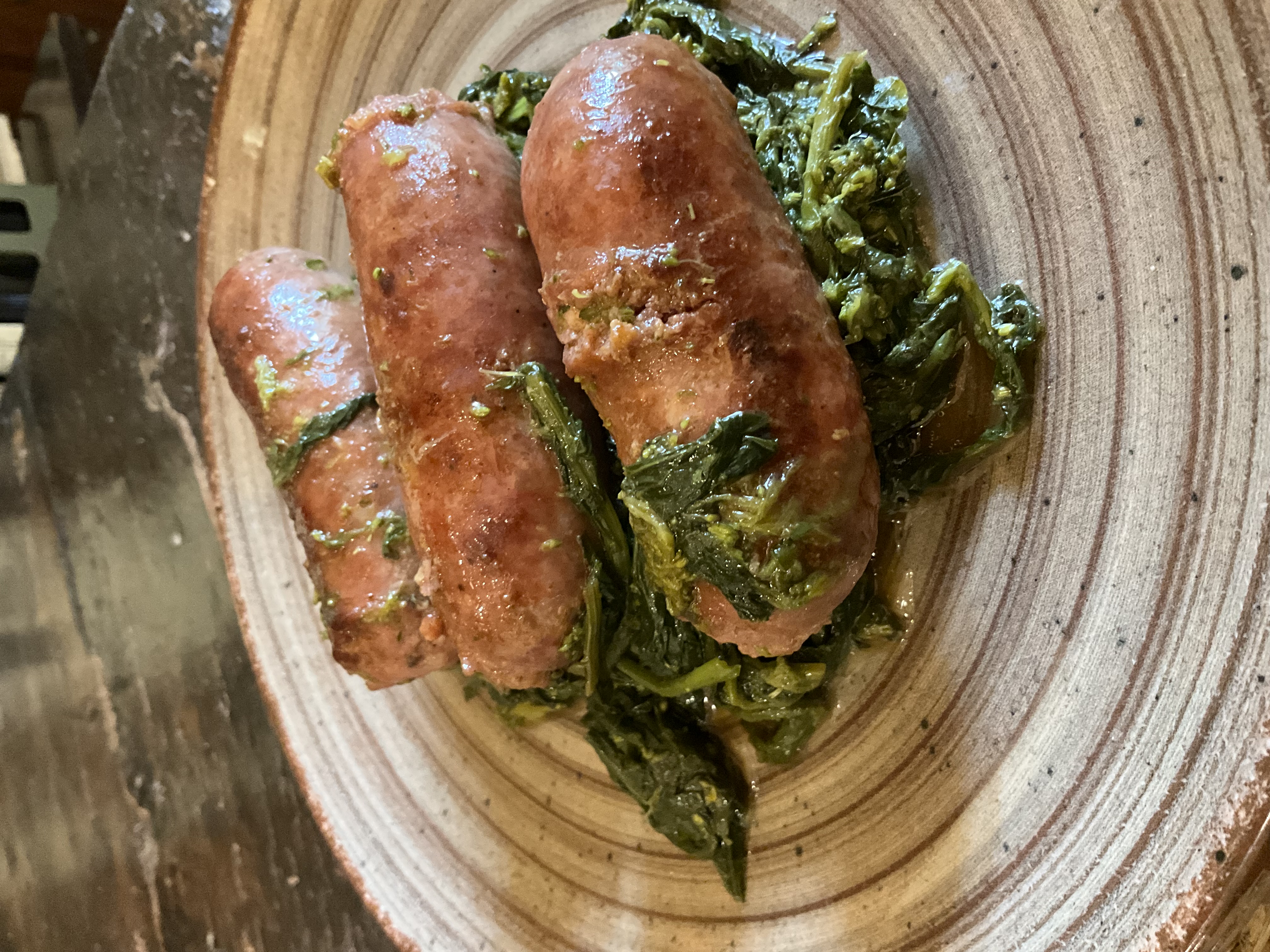 Salsiccia con le pulezze