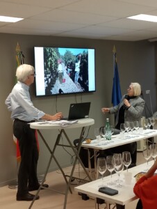 Donatella Cinelli Colombini a Bruxelles degustazione con i wine lovers