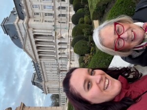 Donatella Cinelli Colombini e Irene Lesti Bruxelles Palazzo Reale