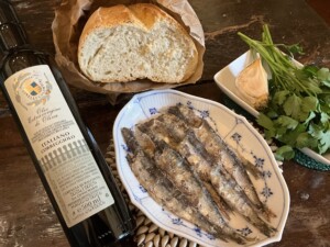 Anchovies with parsley and Aglione from Valdichiana - Toscana, Trequanda, Fattoria del Colle