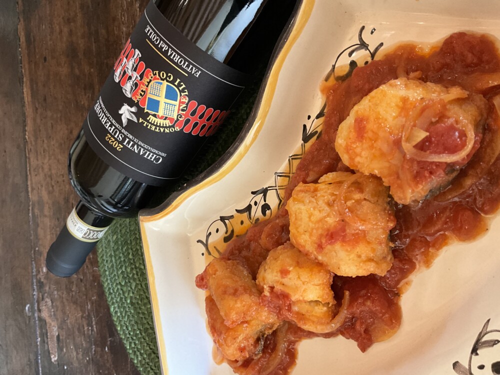 Baccalà alla Fratina della Fattoria del Colle