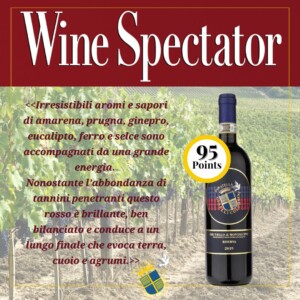 Brunello Riserva 2019 Wine Spectaor punteggio 95/100