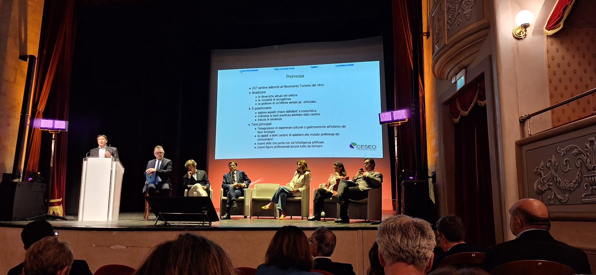 Assovini Sicilia en primeur Antonello Maruotti presenta l'indagine Ceseo sulle cantine turistiche meridionali