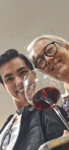 Donatella e Violante in Oregon con l'Academie Internationale du Vin