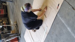 Ciclo infinito endless circle 2025 CasatoPrime Donne Montalcino Giulia Lapenta disegna i profili 