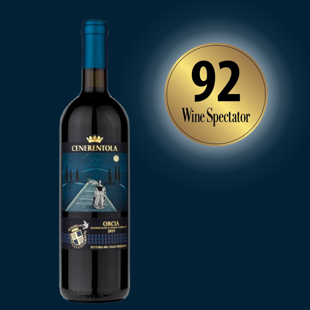 Punteggio Wine Spectator Cenerentola DOC Orcia 2019, Fattoria del Colle, Donatella Cinelli Colombini