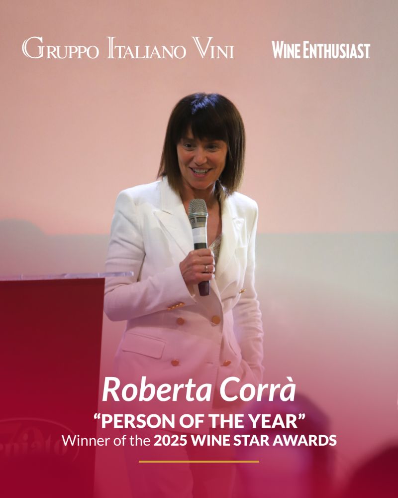 Person of the year by Wine Enthusiast Roberta Corrà