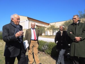Arnaldo Caprai spiega il sagrantino ai Lions di Montalcino