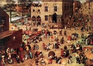 Pieter_Bruegel il vecchio giochi di bambini Vienna